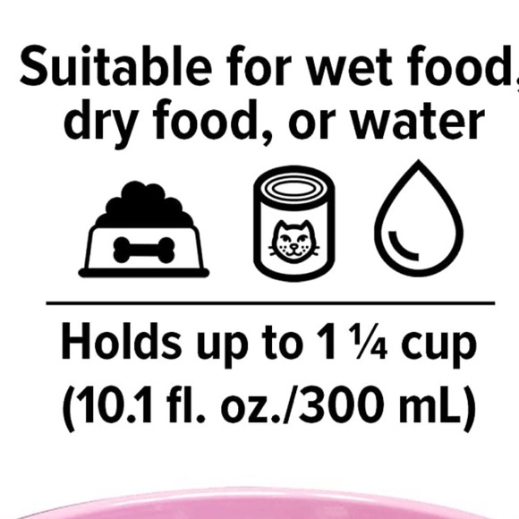 Sm Dog BOWL TO SLOW DOWN EATING- speed bumps PINK - Picture 5 of 9